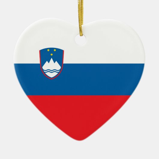 SLOVENIË KERAMISCH ORNAMENT (Voorkant)
