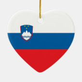 SLOVENIË KERAMISCH ORNAMENT (Achterkant)