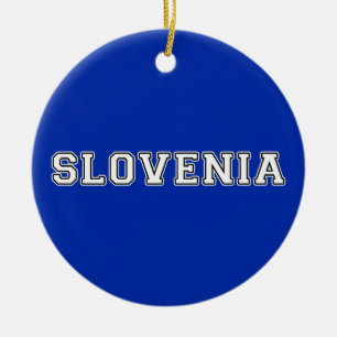 Slovenië Keramisch Ornament