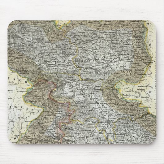 Slovenië, Kroatië Muismat (Voorkant)