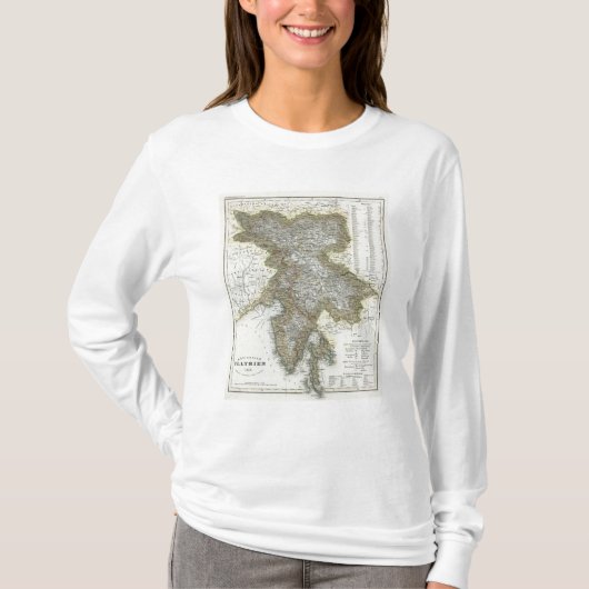 Slovenië, Kroatië T-shirt (Voorkant)
