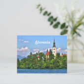 Slovenië Land Briefkaart (Staand voorkant)
