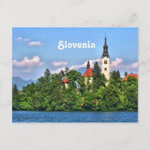 Slovenië Land Briefkaart