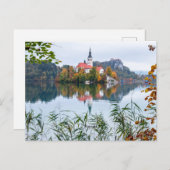 Slovenië, landschapsfoto, briefkaart (Voorkant / Achterkant)