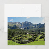 Slovenië landschapsfoto briefkaart (Voorkant / Achterkant)