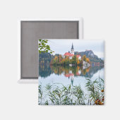 Slovenië, landschapsfoto, magneet (Voorkant / Achterkant)