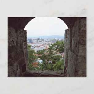 Slovenië - Ljubljana - Uitzicht Briefkaart