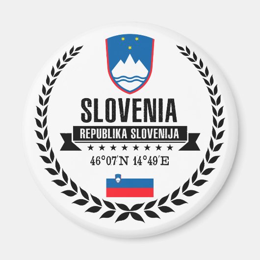 Slovenië Magneet (Voorkant)