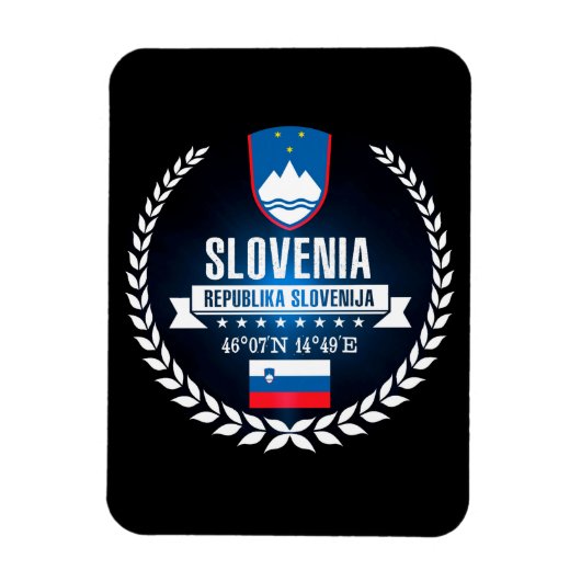 Slovenië Magneet (Verticaal)