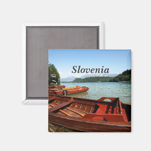 Slovenië Magneet (Voorkant / Achterkant)