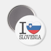 Slovenië Magneet (Voorkant / Achterkant)