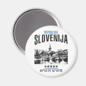 Slovenië Magneet (Voorkant / Achterkant)