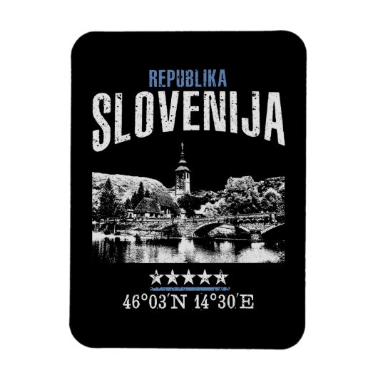 Slovenië Magneet (Verticaal)