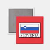 Slovenië Magneet (Voorkant / Achterkant)