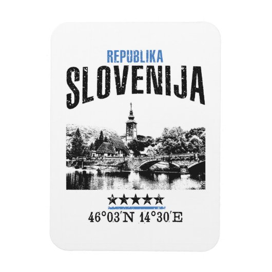 Slovenië Magneet (Verticaal)