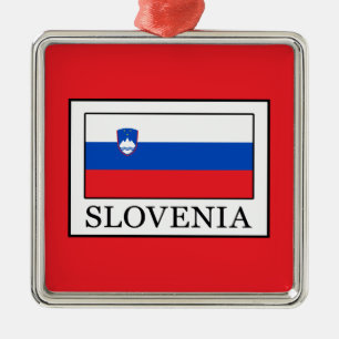 Slovenië Metalen Ornament