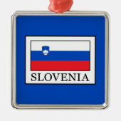 Slovenië Metalen Ornament (Voorkant)