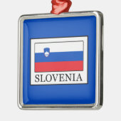 Slovenië Metalen Ornament (Links)