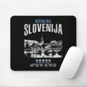 Slovenië Muismat (Met muis)