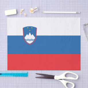 Slovenië papieren tissue, Sloveense Vlag tissue pa Tissuepapier