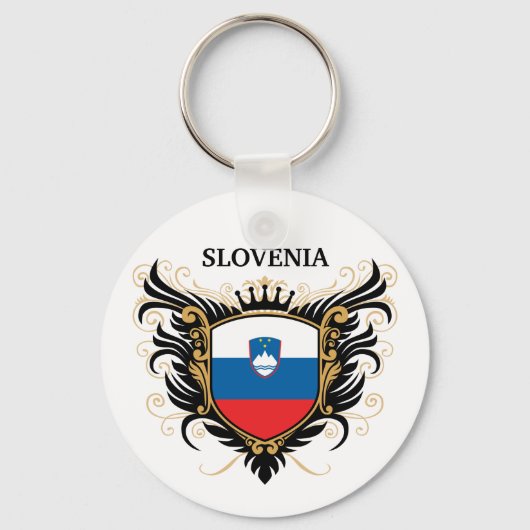 Slovenië [personaliseren] sleutelhanger (Voorkant)