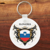 Slovenië [personaliseren] sleutelhanger (Voorkant)