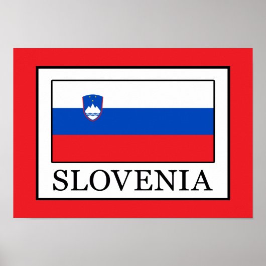 Slovenië Poster (Voorkant)