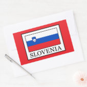 Slovenië Rechthoekige Sticker (Envelop)