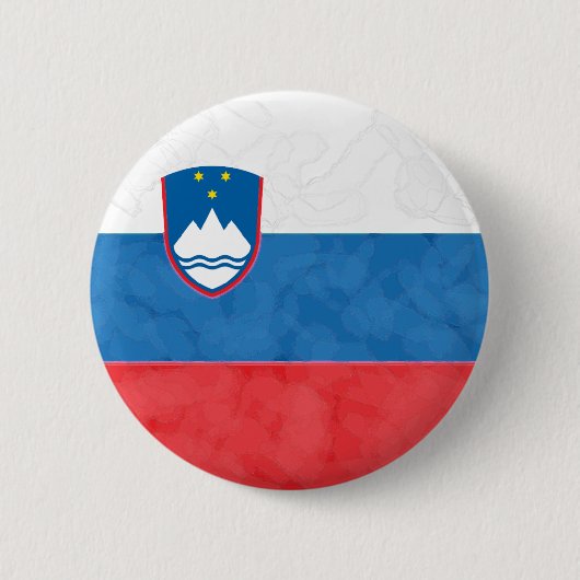 Slovenië Ronde Button 5,7 Cm (Voorkant)