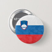 Slovenië Ronde Button 5,7 Cm (Voorkant /achterkant)