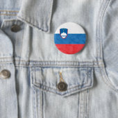 Slovenië Ronde Button 5,7 Cm (In situ)