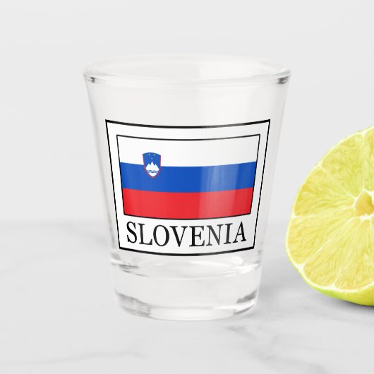 Slovenië Shot Glas (Voorkant)