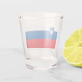 SLOVENIË SHOT GLASS GLAS (Achterkant)