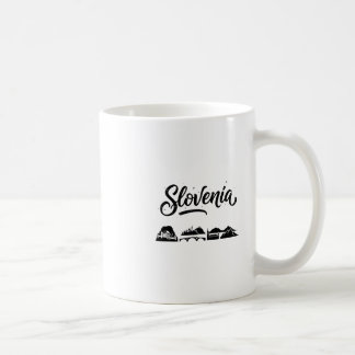 Slovenië Silhouette Reis Vakantie Outfits Koffiemok