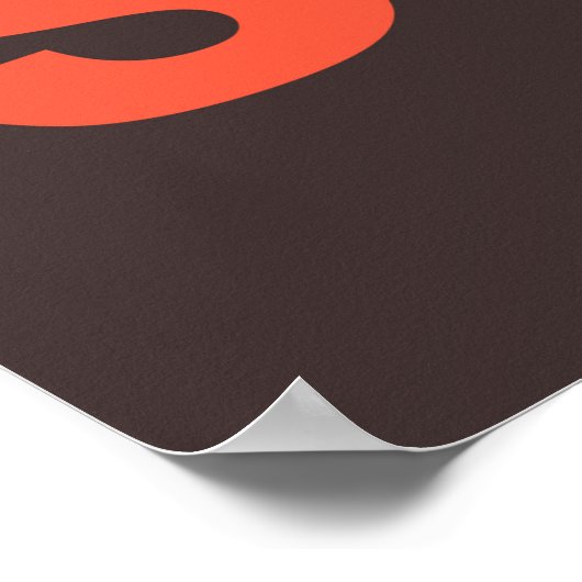 Slovenië Ski Runs Poster (Hoek)