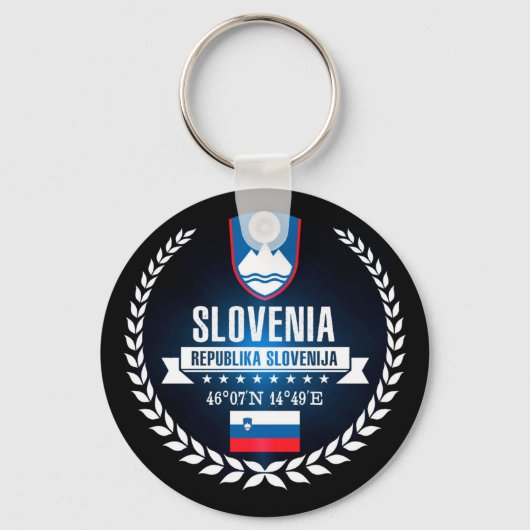 Slovenië Sleutelhanger (Voorkant)