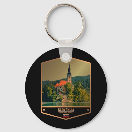 Slovenië Sleutelhanger (Voorkant)