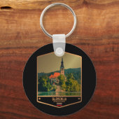 Slovenië Sleutelhanger (Voorkant)