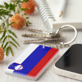 Slovenië Sleutelhanger (Voorkant Rechts)