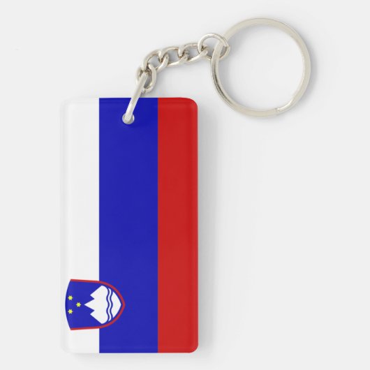 Slovenië Sleutelhanger (achterkant)