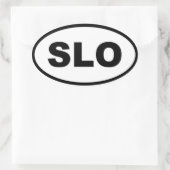 Slovenië SLO Europees Ovale Sticker (Tas)