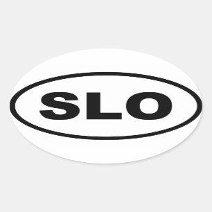 Slovenië SLO Europees Ovale Sticker