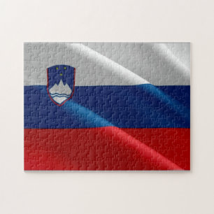 Slovenië - Sloveense golfvlag - Legpuzzel