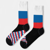 Slovenië Sokken, Sloveense vlag kleuren / sport Sokken (Links)