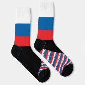 Slovenië Sokken, Sloveense vlag kleuren / sport Sokken (Rechts)