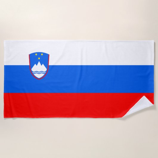 Slovenië Strandlaken (Voorkant)