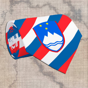 Slovenië Stropdassen, mode Slovenië Vlaggenbedrijf Stropdas