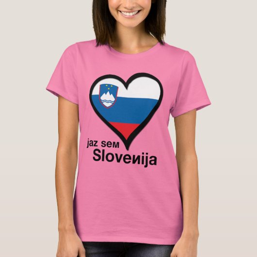 SLOVENIË T-SHIRT (Voorkant)