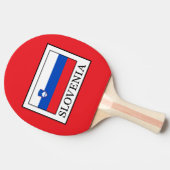 Slovenië Tafeltennisbatje (Zijkant)