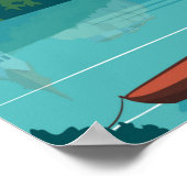 Slovenië Travel Reis Travel Art  Poster (Hoek)